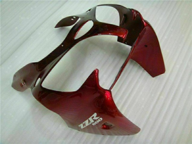 Rouge Noir Carénage Kawasaki ZX6R 00-02 Rouge Noir Carénage Kawasaki ZX6R 00-02