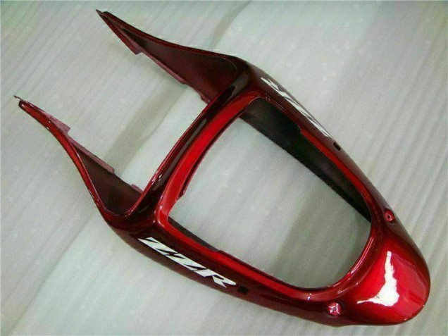 Rouge Noir Carénage Kawasaki ZX6R 00-02 Rouge Noir Carénage Kawasaki ZX6R 00-02