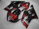 Rouge Noir Carénage Suzuki GSXR 1000 K3 03-04 Rouge Noir Carénage Suzuki GSXR 1000 K3 03-04