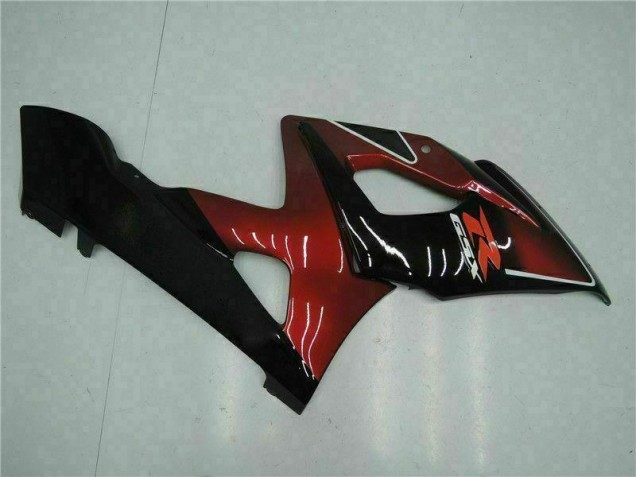 Rouge Noir Carénage Suzuki GSXR 1000 K5 05-06 Rouge Noir Carénage Suzuki GSXR 1000 K5 05-06