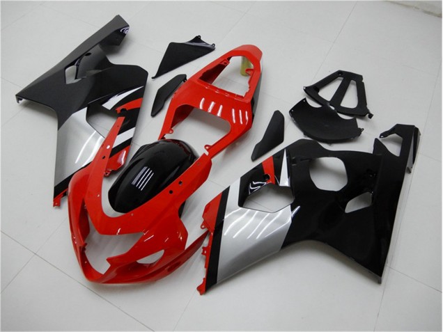 Rouge Noir Carénage Suzuki GSXR 600 / 750 K4 04-05 Rouge Noir Carénage Suzuki GSXR 600 / 750 K4 04-05