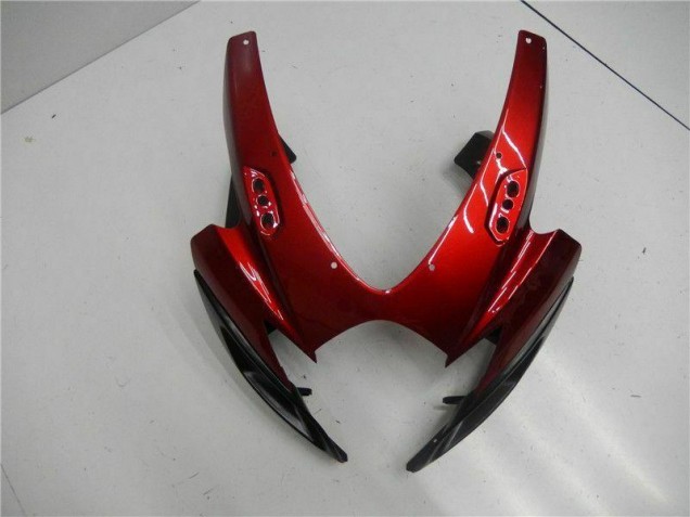 Rouge Noir Carénage Suzuki GSXR 600 / 750 K6 06-07 Rouge Noir Carénage Suzuki GSXR 600 / 750 K6 06-07