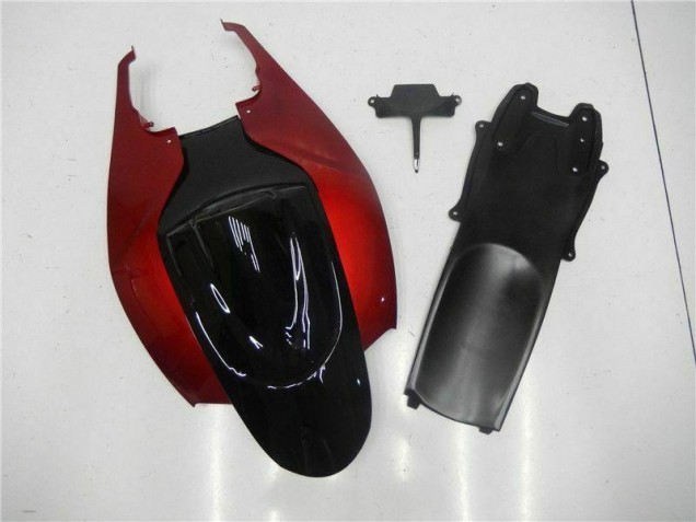 Rouge Noir Carénage Suzuki GSXR 600 / 750 K6 06-07 Rouge Noir Carénage Suzuki GSXR 600 / 750 K6 06-07