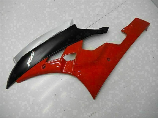 Rouge Noir Carénage Yamaha R6 06-07 Rouge Noir Carénage Yamaha R6 06-07