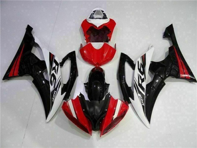 Rouge Noir Carénage Yamaha R6 08-16 Rouge Noir Carénage Yamaha R6 08-16