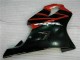 Rouge Noir Carénages Honda CBR 600 F4i 01-03
