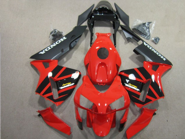 Rouge Noir Carénages Honda CBR 600 RR 03-04 Rouge Noir Carénages Honda CBR 600 RR 03-04