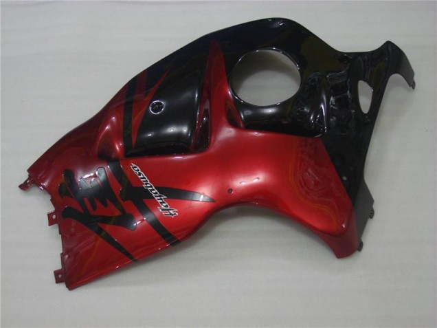 Rouge Noir Carénages Suzuki GSXR 1300 Hayabusa 96-07 Rouge Noir Carénages Suzuki GSXR 1300 Hayabusa 96-07