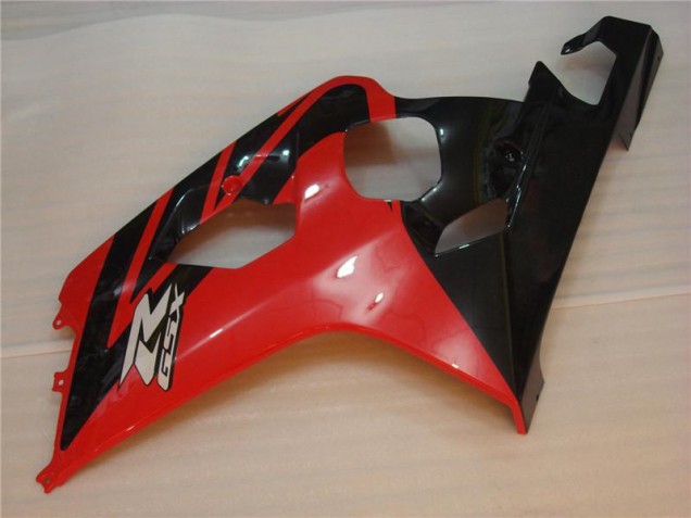 Rouge Noir Carénages Suzuki GSXR 600 / 750 K4 04-05 Rouge Noir Carénages Suzuki GSXR 600 / 750 K4 04-05