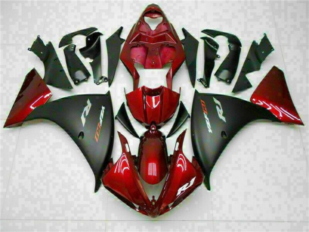 Rouge Noir Carénages Yamaha R1 09-11 Rouge Noir Carénages Yamaha R1 09-11