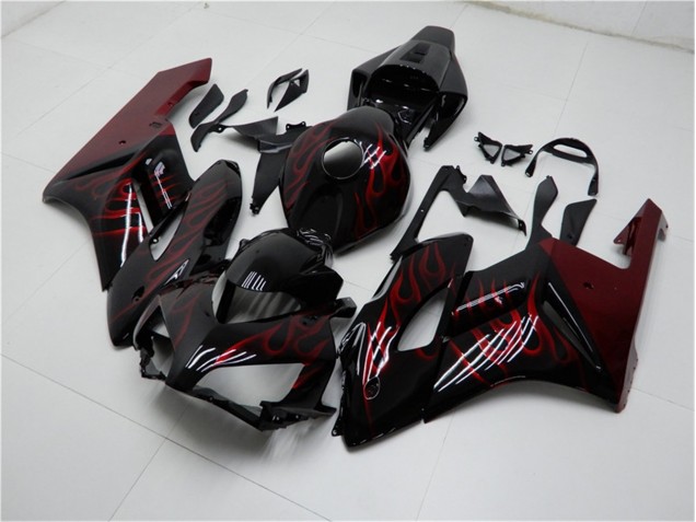 Rouge Noir Carrosserie Honda CBR 1000 RR 04-05 Rouge Noir Carrosserie Honda CBR 1000 RR 04-05