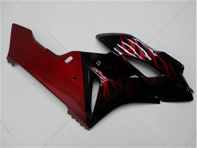 Rouge Noir Carrosserie Honda CBR 1000 RR 04-05 Rouge Noir Carrosserie Honda CBR 1000 RR 04-05