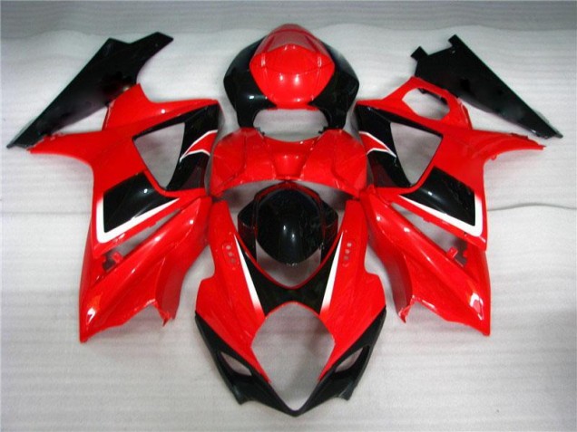 Rouge Noir Carrosserie Suzuki GSXR 1000 K7 07-08 Rouge Noir Carrosserie Suzuki GSXR 1000 K7 07-08