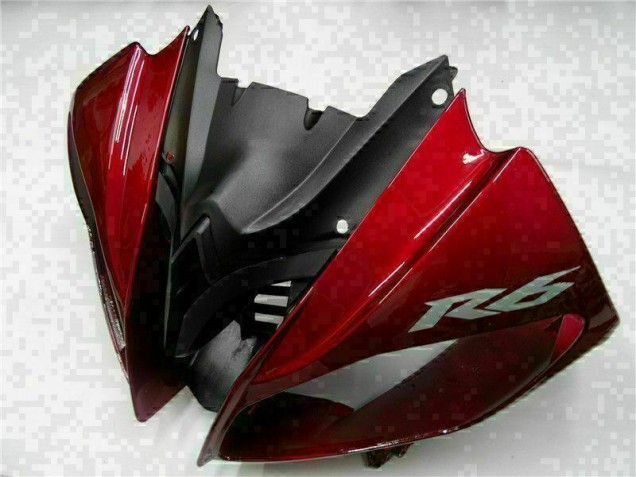 Rouge Noir Carrosserie Yamaha R6 08-16 Rouge Noir Carrosserie Yamaha R6 08-16