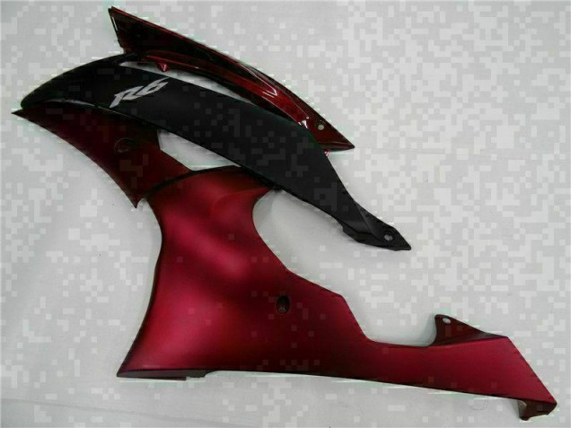 Rouge Noir Carrosserie Yamaha R6 08-16 Rouge Noir Carrosserie Yamaha R6 08-16