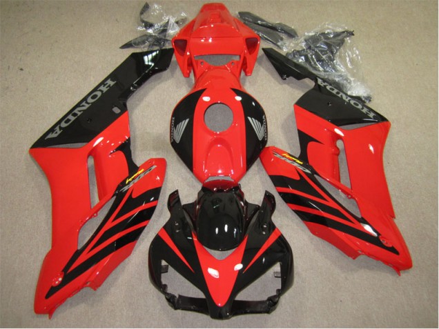 Rouge Noir Fireblade Carénage Honda CBR 1000 RR 04-05 Rouge Noir Fireblade Carénage Honda CBR 1000 RR 04-05