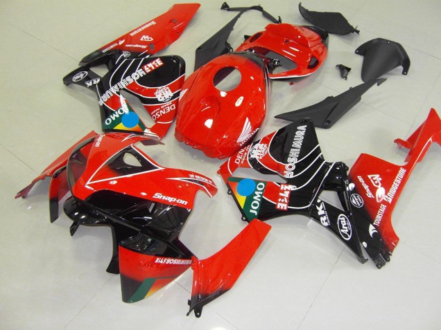Rouge Noir Jomo Carénage Honda CBR 600 RR 05-06 Rouge Noir Jomo Carénage Honda CBR 600 RR 05-06