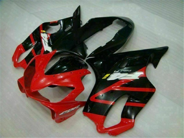 Rouge Noir Kit Carénages Complet Honda CBR 600 F4i 04-07 Rouge Noir Kit Carénages Complet Honda CBR 600 F4i 04-07