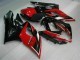 Rouge Noir Kit Carénages Complet Suzuki GSXR 1000 K5 05-06 Rouge Noir Kit Carénages Complet Suzuki GSXR 1000 K5 05-06