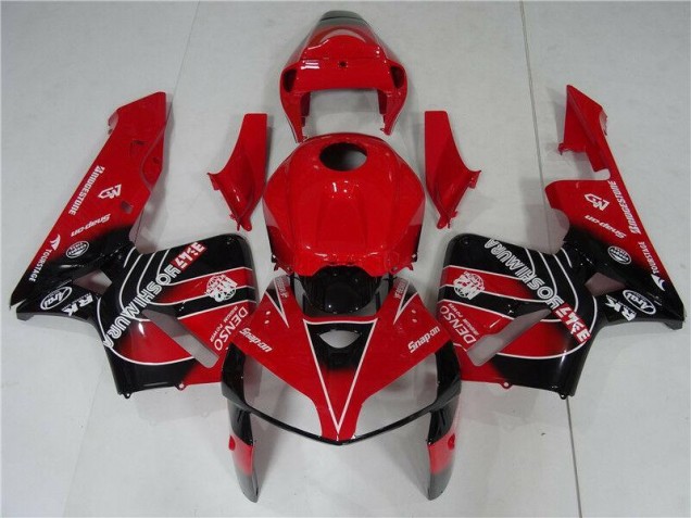 Rouge Noir Kit Carénages & Plastique Honda CBR 600 RR 05-06