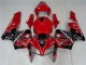 Rouge Noir Kit Carénages & Plastique Honda CBR 600 RR 05-06