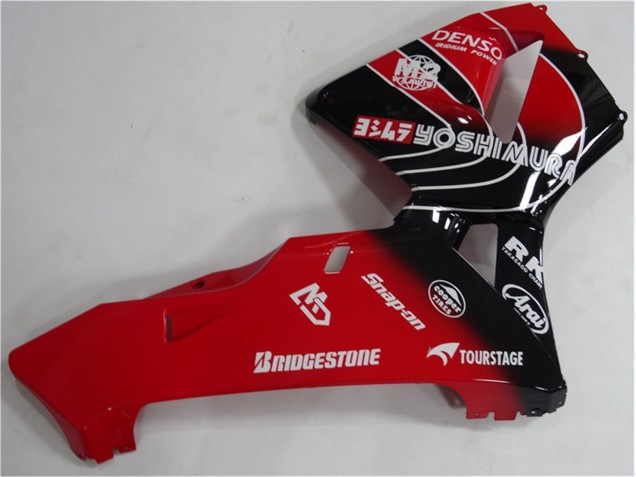 Rouge Noir Kit Carénages & Plastique Honda CBR 600 RR 05-06