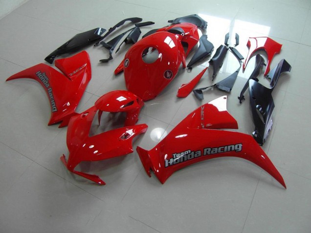 Rouge Noir Mat Carénage Honda CBR 1000 RR 12-16 Rouge Noir Mat Carénage Honda CBR 1000 RR 12-16