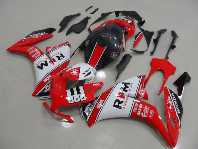 Rouge Rpm Carénage Honda CBR 1000 RR 12-16 Rouge Rpm Carénage Honda CBR 1000 RR 12-16