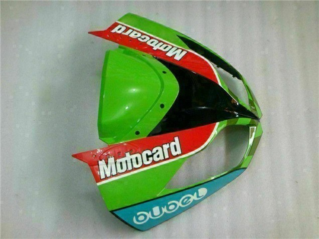 Rouge Vert card Carénage Kawasaki ZX6R 09-12 Rouge Vert card Carénage Kawasaki ZX6R 09-12
