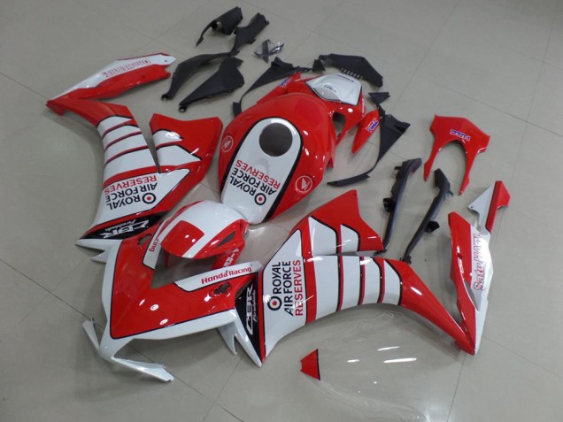 Rouge avec Blanc Wing Carénage Honda CBR 1000 RR 12-16