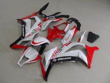 Rouge et Blanc Rapid Carénage Kawasaki ZX10R 11-15