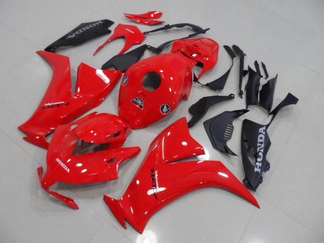 Rouge et Noir Mat Carénage Honda CBR 1000 RR 12-16 Rouge et Noir Mat Carénage Honda CBR 1000 RR 12-16