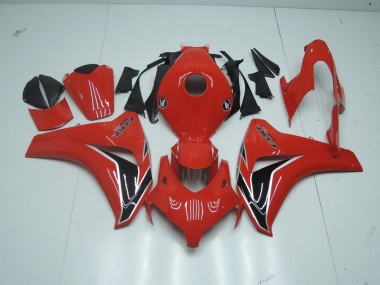Rouge et Or Noir Carénage Honda CBR 1000 RR 08-11