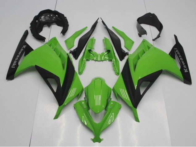 Style OEM Vert Carénage Kawasaki ZX 300R 13-16 Style OEM Vert Carénage Kawasaki ZX 300R 13-16