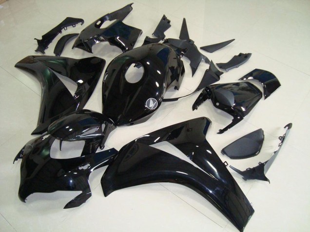Tout Noir sans décalcomanies Carénage Honda CBR 1000 RR 08-11 Tout Noir sans décalcomanies Carénage Honda CBR 1000 RR 08-11