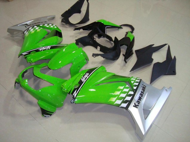 Vert Argent Carénage Kawasaki ZX 250R 08-12 Vert Argent Carénage Kawasaki ZX 250R 08-12