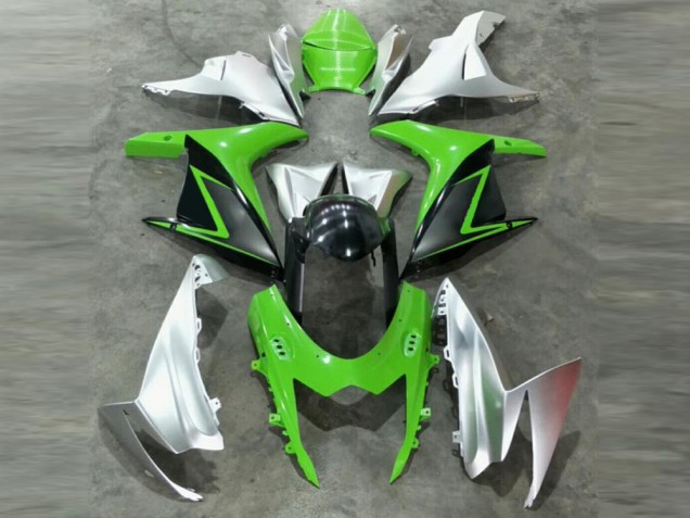 Vert Argent Carénages Suzuki GSXR 600 / 750 K11 11-24 Vert Argent Carénages Suzuki GSXR 600 / 750 K11 11-24