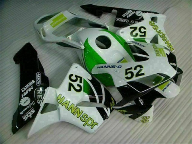 Vert Blanc Noir Carénage Honda CBR 600 RR 03-04 Vert Blanc Noir Carénage Honda CBR 600 RR 03-04