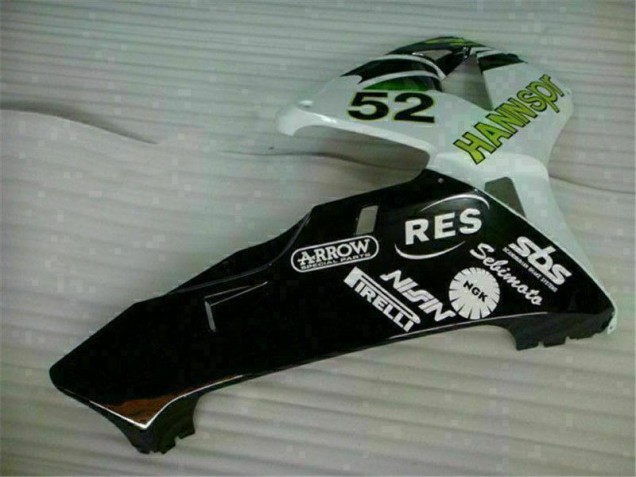 Vert Blanc Noir Carénage Honda CBR 600 RR 03-04 Vert Blanc Noir Carénage Honda CBR 600 RR 03-04