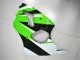 Vert Blanc Noir Carénage Kawasaki ZX6R 00-02 Vert Blanc Noir Carénage Kawasaki ZX6R 00-02