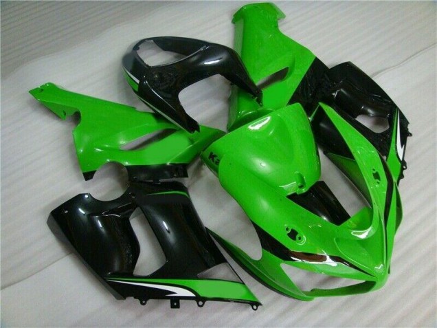Vert Blanc Noir Carénage Kawasaki ZX6R 05-06 Vert Blanc Noir Carénage Kawasaki ZX6R 05-06