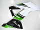 Vert Blanc Noir Carénage Kawasaki ZX6R 13-18 Vert Blanc Noir Carénage Kawasaki ZX6R 13-18