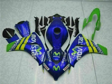 Vert Bleu Carénage Honda CBR 1000 RR 08-11