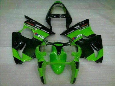 Vert Carénage Kawasaki ZX6R 00-02
