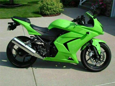 Vert Carénages Kawasaki EX250 08-12