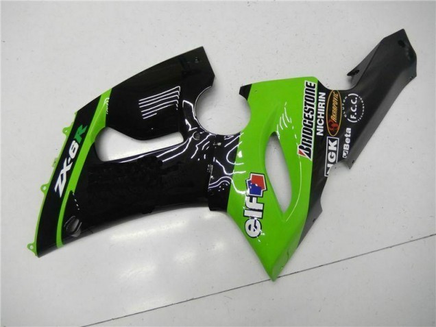 Vert Carrosserie Kawasaki ZX6R 05-06 Vert Carrosserie Kawasaki ZX6R 05-06