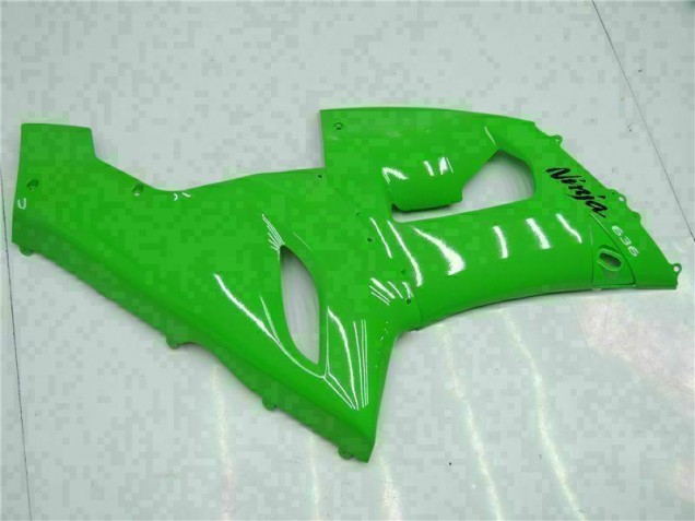 Vert Kit Carénages Complet Kawasaki ZX6R 05-06 Vert Kit Carénages Complet Kawasaki ZX6R 05-06