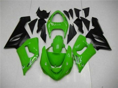 Vert Kit Carénages Kawasaki ZX6R 05-06