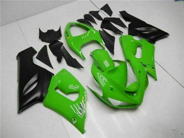Vert Kit Carénages Kawasaki ZX6R 05-06 Vert Kit Carénages Kawasaki ZX6R 05-06