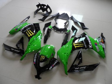 Vert Monster Carénage Kawasaki ZX 300R 13-16